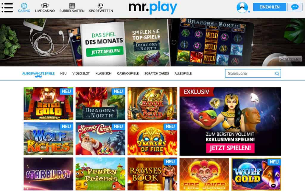 mr.play Erfahrung – Weitere Angebote