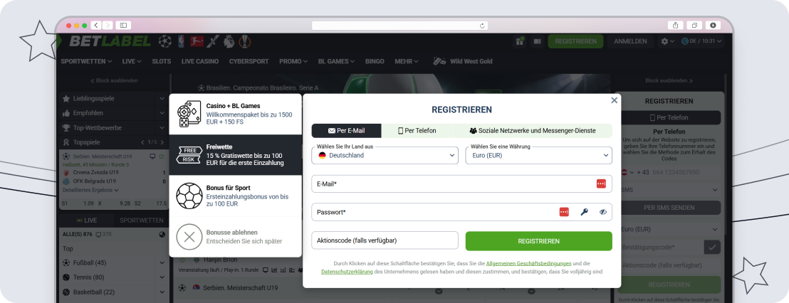 OKTAGON Wetten