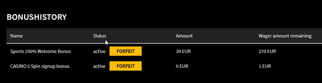 PWR.bet - Erfahrungen Bonus History