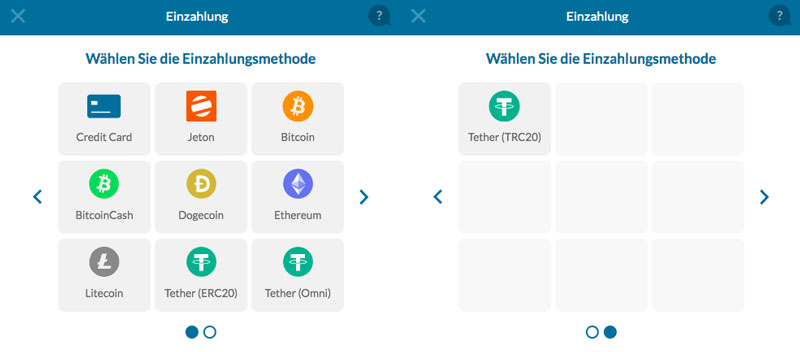 Einzahlung bei Powersport