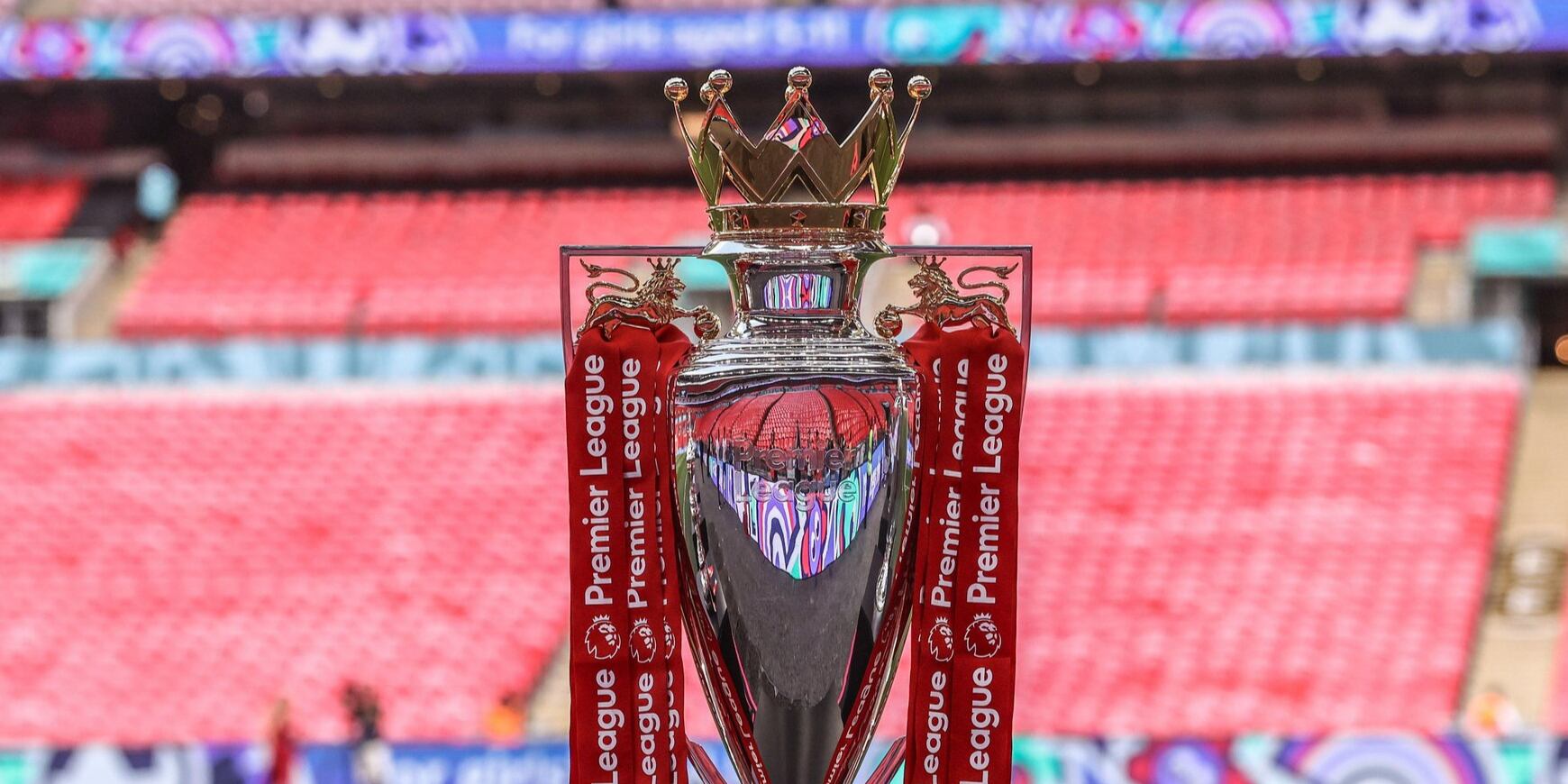 Die Premier League Trophäe