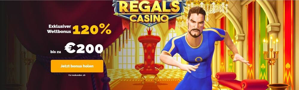 Regals Casino - exklusives Bonusangebot