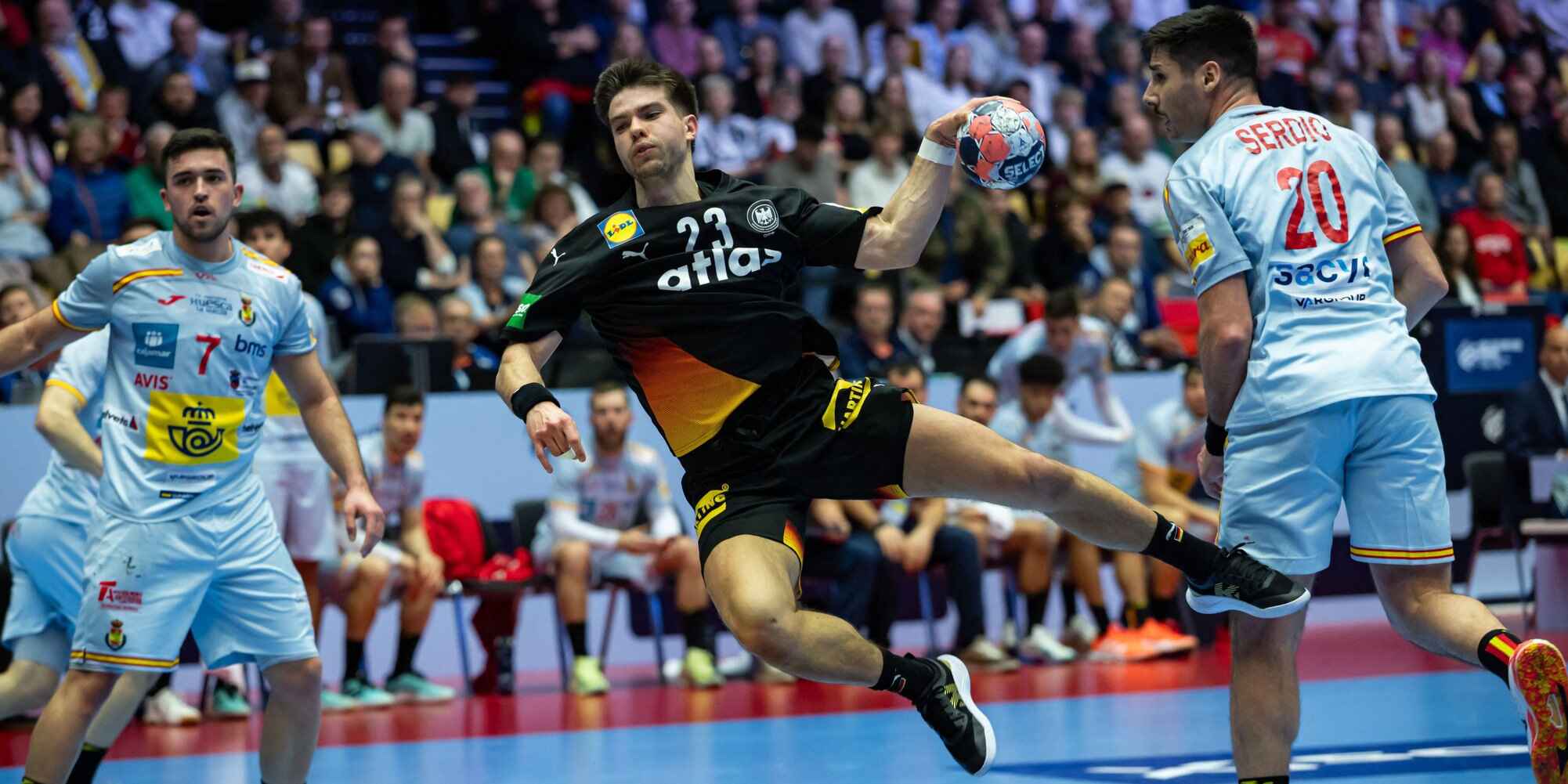 Renars Uscins in Aktion