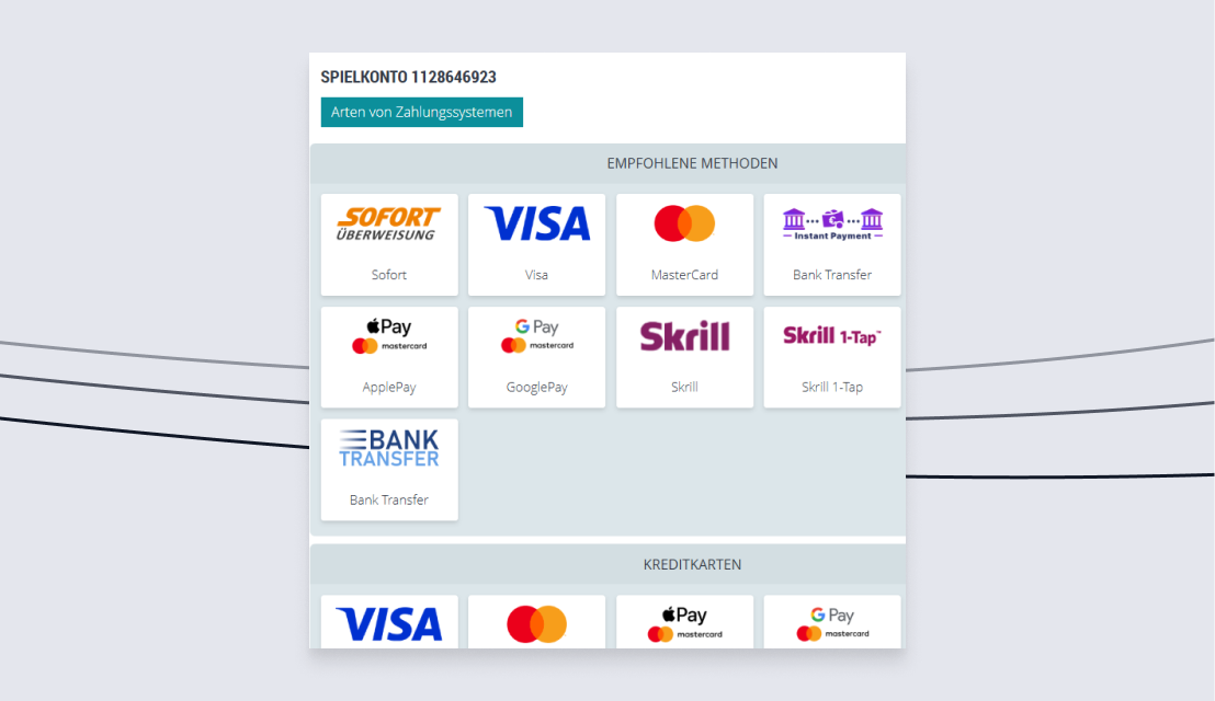 Revolut Schritt 2 Einzahlungsmaske