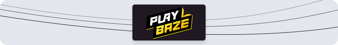 Playbaze Review Logo Banner
