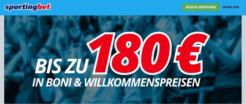 Sportingbet Willkommensbonus