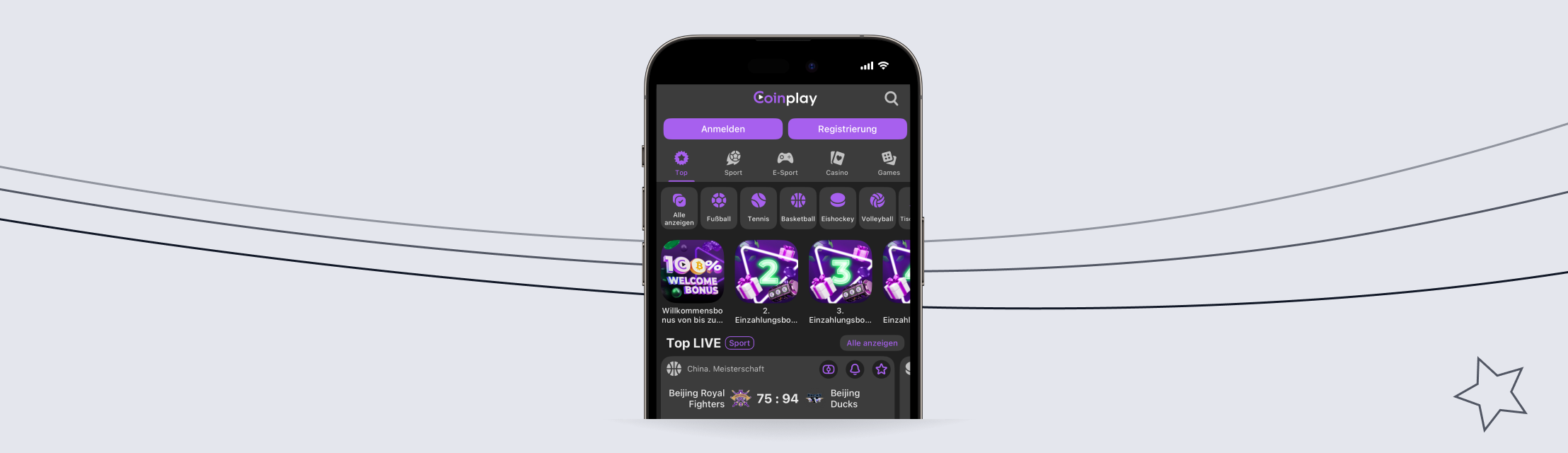 Sportwetten App Coinplay Bonus