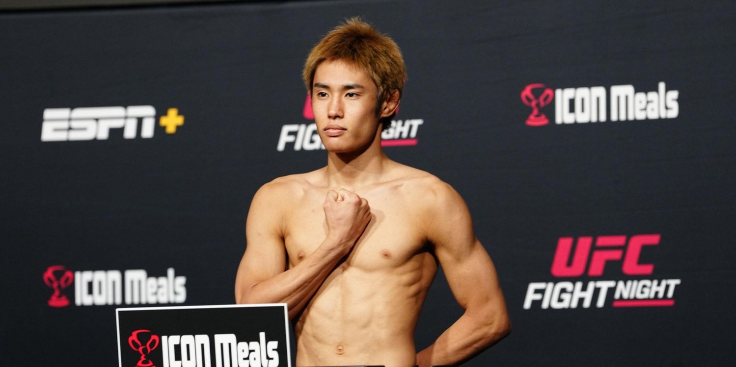 Tatsuro-Taira vor seinem letzten UFC Kampf