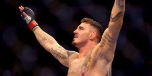 Tom Aspinall nach seinem letzten UFC-Kampf