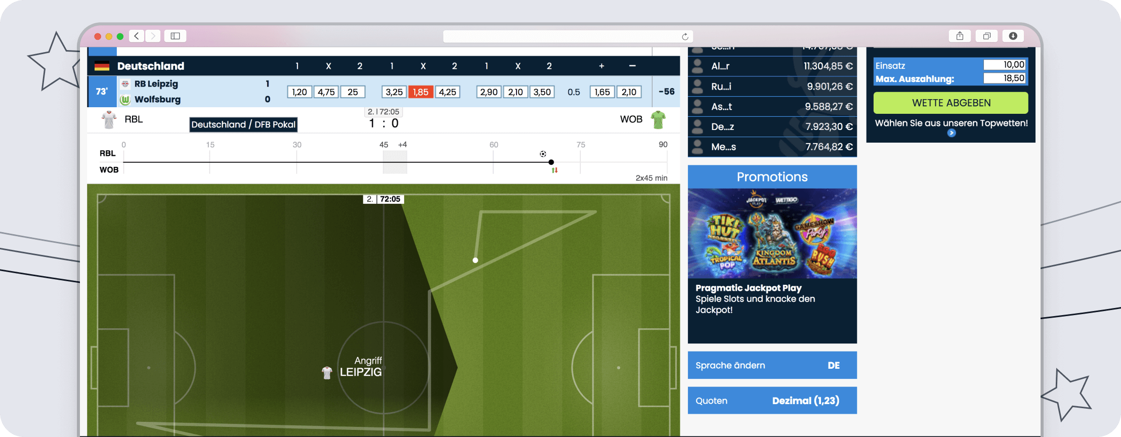 Wettigo Livewetten