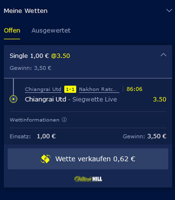 Livewette William Hill