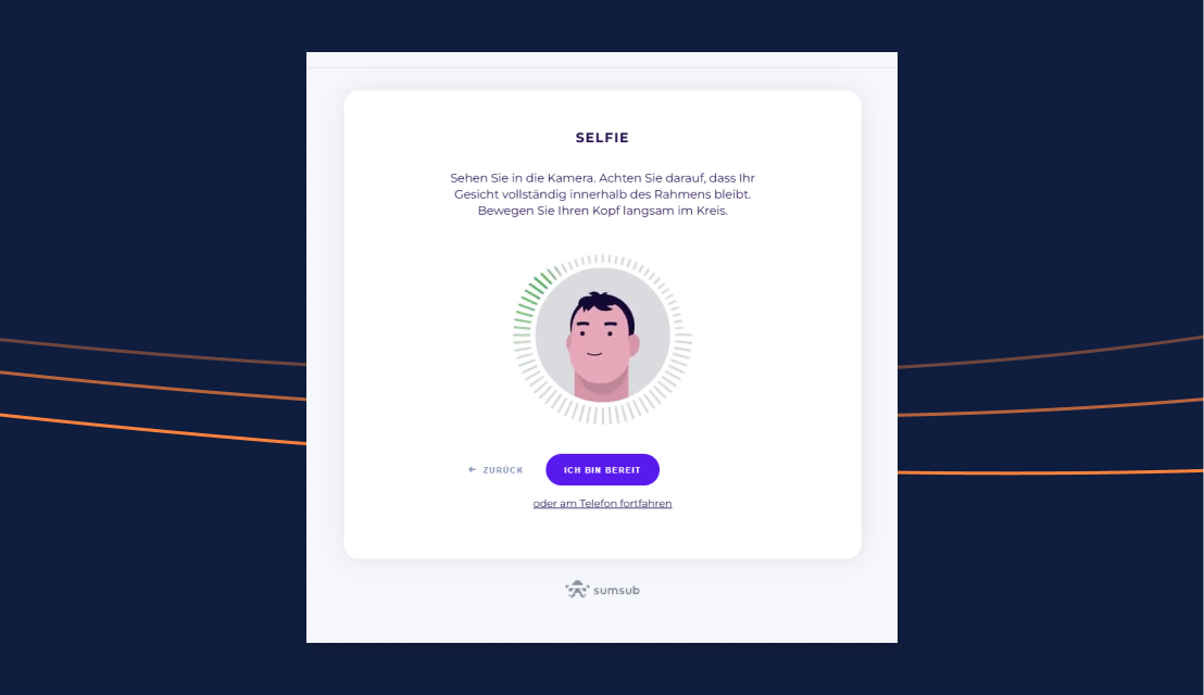 Winnerz Schritt 6 Verifizierung KYC