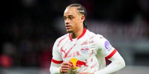 Xavi Simons im Trikot von RB Leipzig