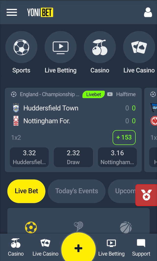 Yonibet Sportwetten Erfahrungen – Mobile App