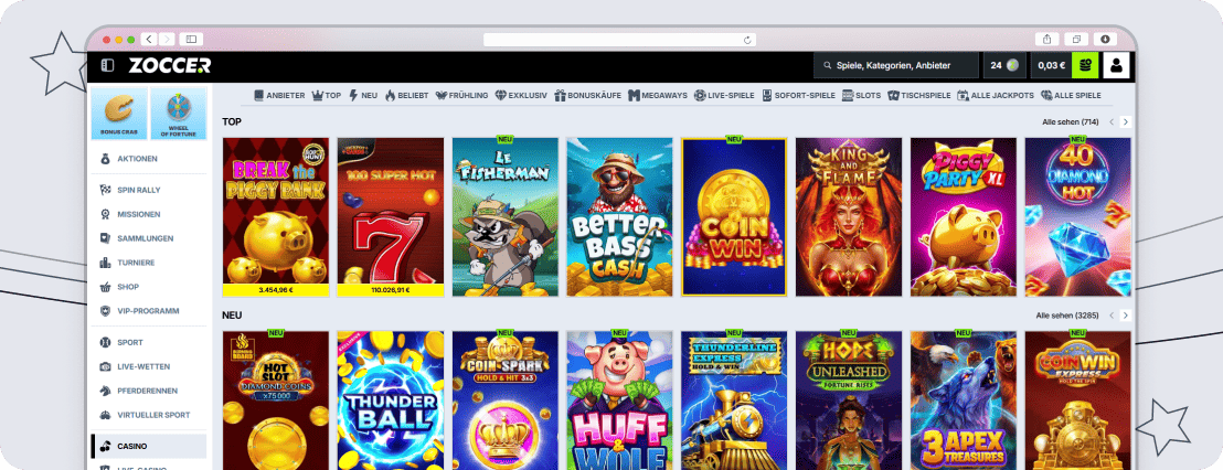 Zoccer Casino