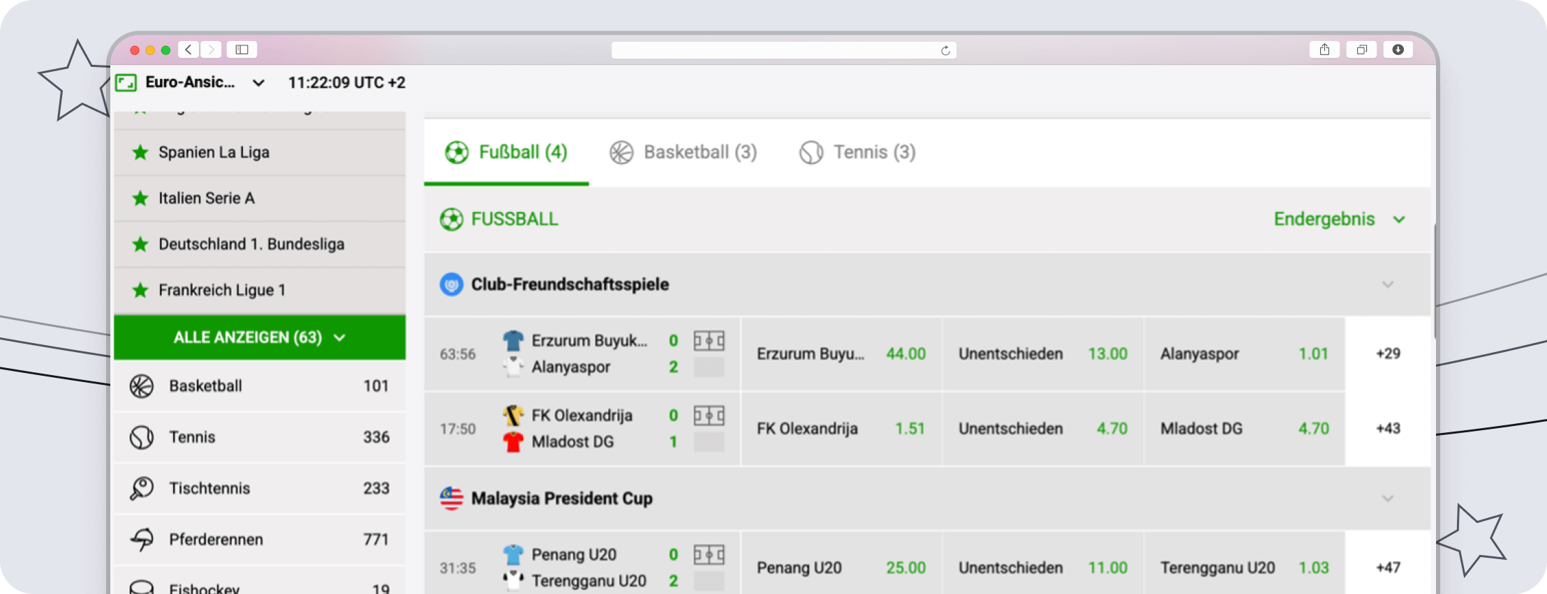 Zodiacbet Bedienung