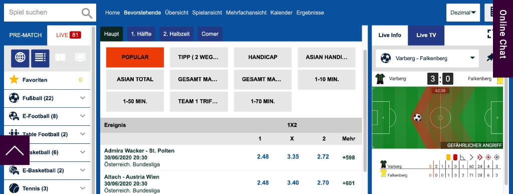 Allright Casino Sportwetten Erfahrungen – Livewetten