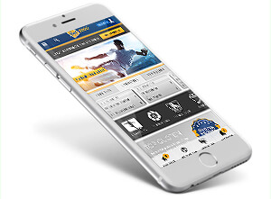 Bet3000 mobile App für iPhone, iPad und Android