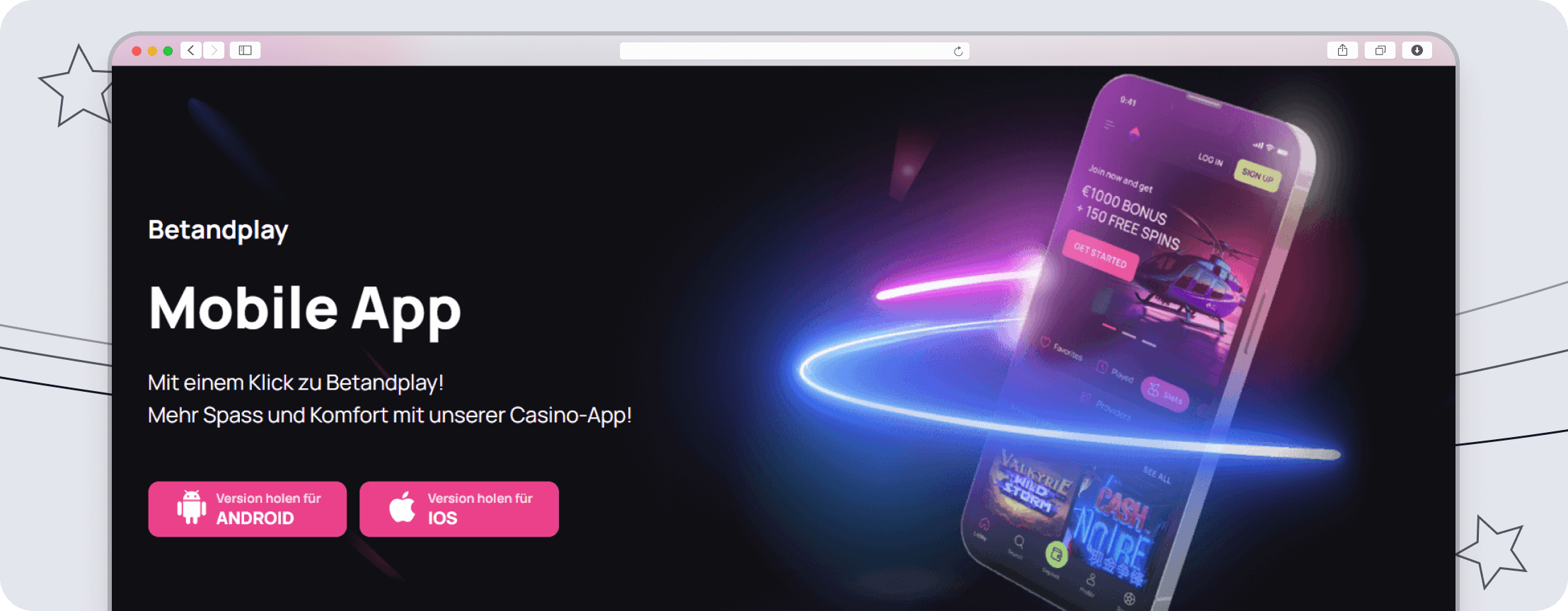 betandplay mobile App