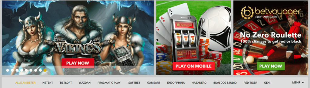 BetCruise Casinoangebot