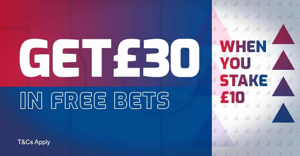 Betfred Bonusangebot (Quelle: Betfred)