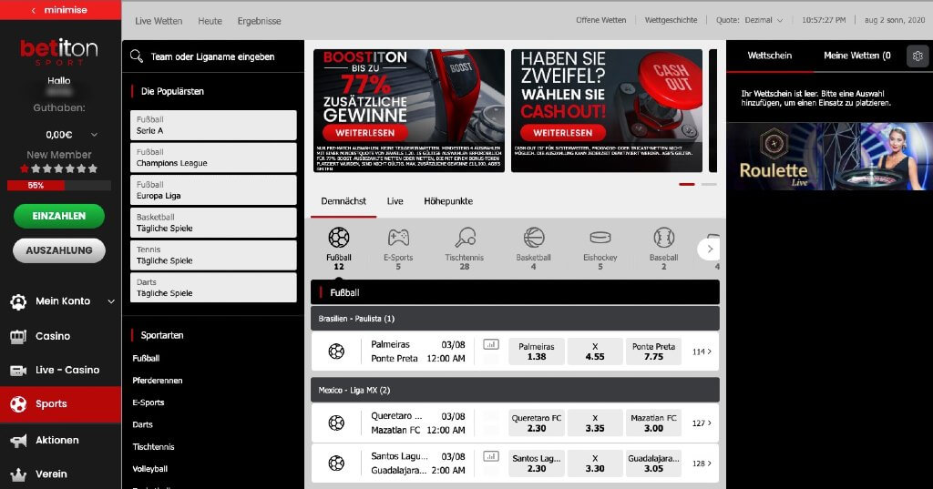 Betiton Sportwetten Erfahrungen – Design