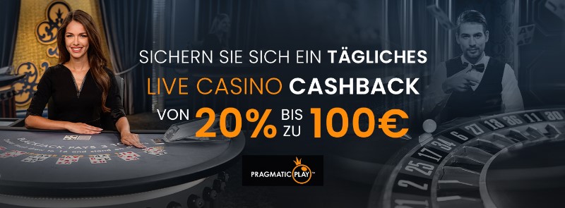 Live-Casino-Cashback von Betonic