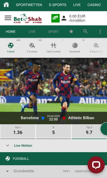 Betshah Sportwetten Erfahrungen – Mobile App