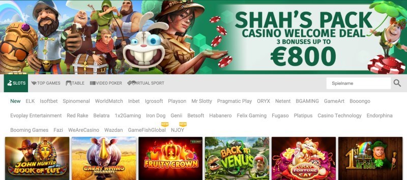 Betshah Sportwetten Erfahrungen – Weitere Angebote