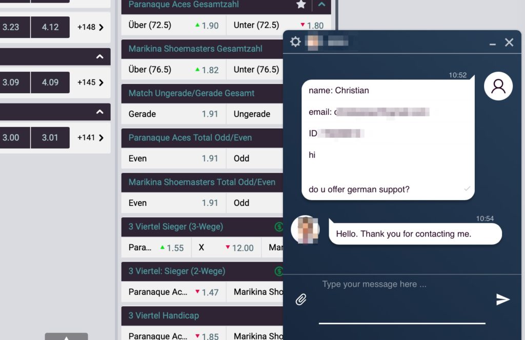 betsupremacy Sportwetten Support