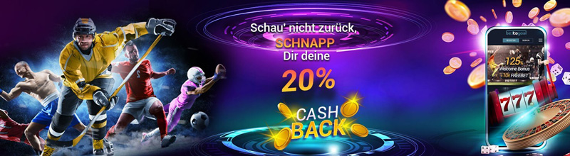 Täglicher Cashback Bonus von bettogoal