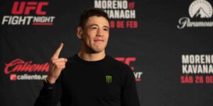 Brandon Moreno vor seinem UFC Kampf