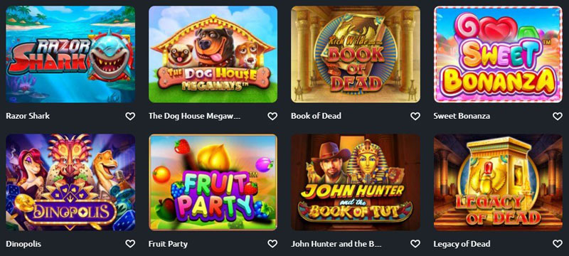 Casinoangebot von BurningBet