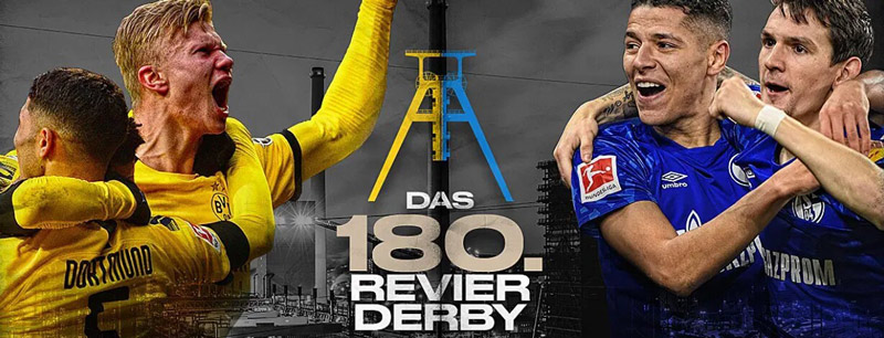 Revierderby zwischen Borussia Dortmund und Schalke 04
