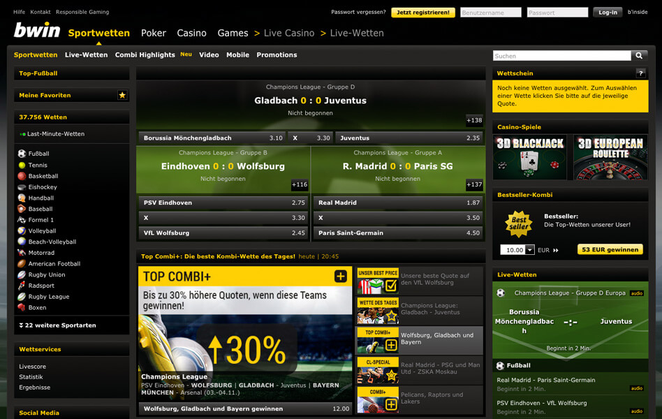 bwin Bonus umsetzen und freispielen für die Auszahlung