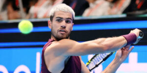 Carlos Alcaraz 2025 bei einem Tennis-Turnier