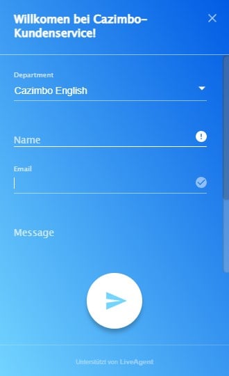 Live-Chat von Cazimbo