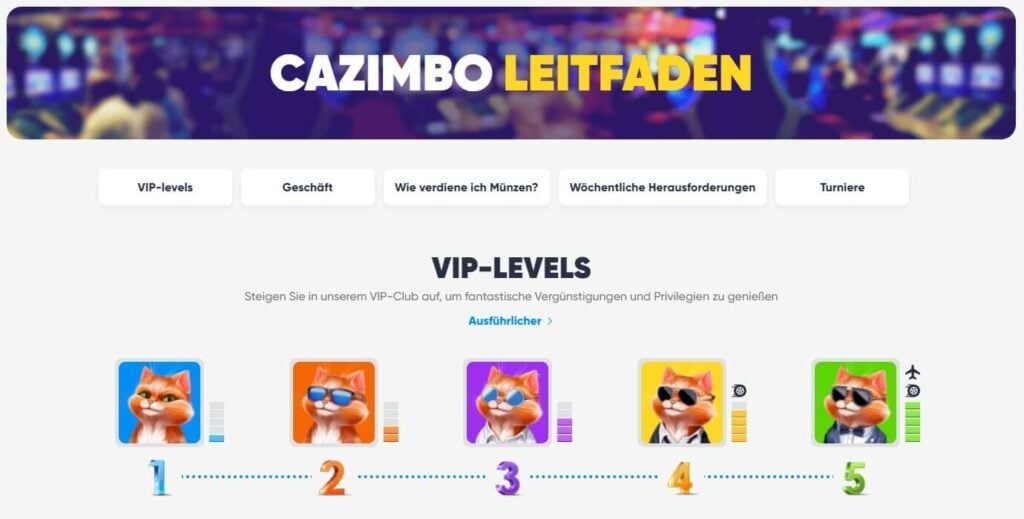 VIP-Leitfaden von Cazimbo