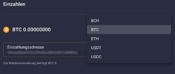 Die Einzahlungsmethoden bei Cloudbet