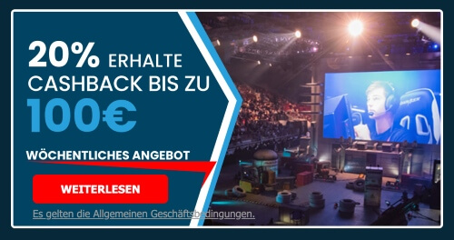 Cashback-Bonus bei EagleBet