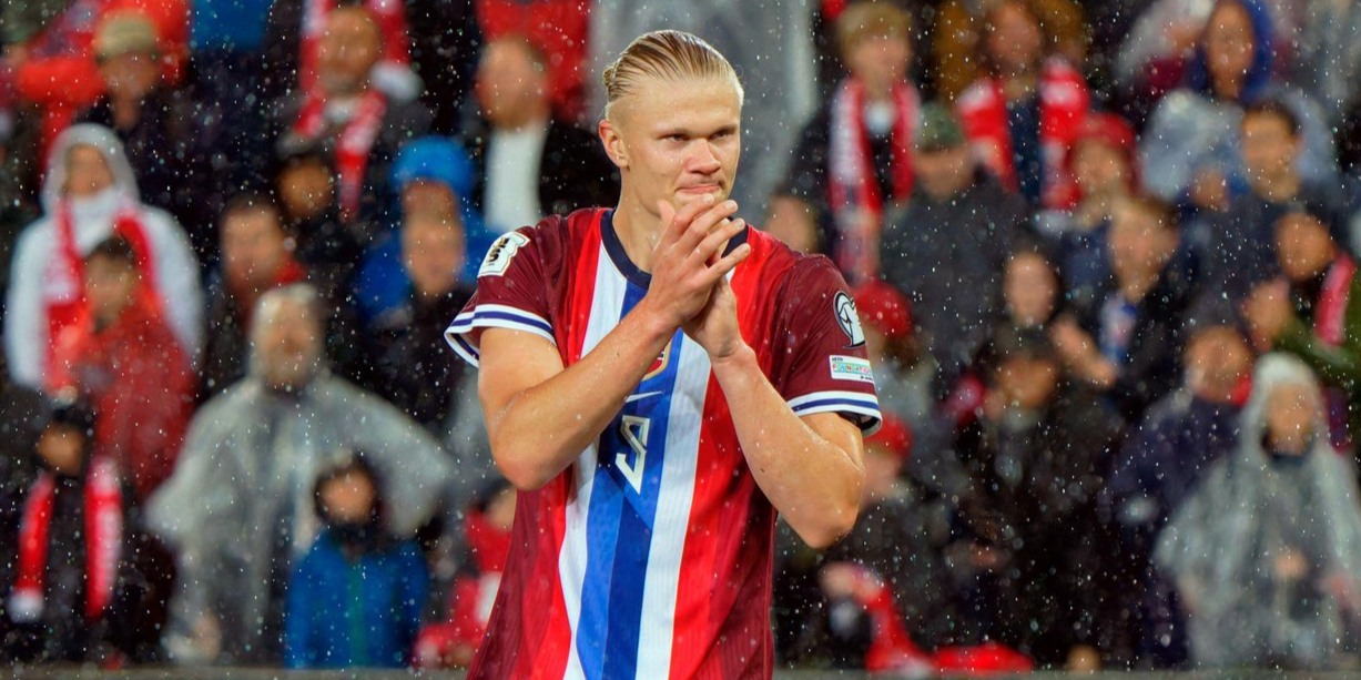 Torjäger Erling Haaland von Norwegen