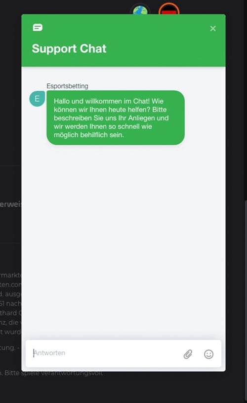 Esportsbetting Sportwetten Erfahrungen – Service und Support