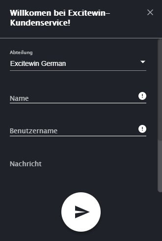 Live-Chat von ExciteWin