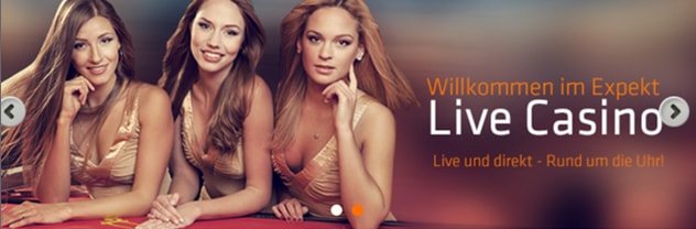 Live Casino bei expekt (Quelle: expekt)