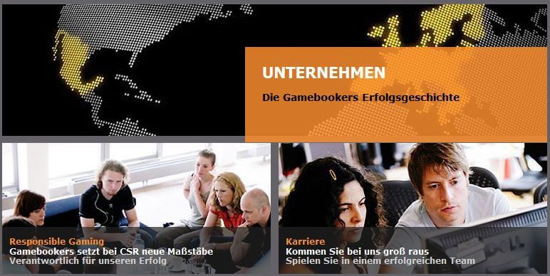 Das Unternehmen gamebookers