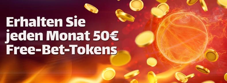 Free-Bet-Tokens HOTBET Sportwetten