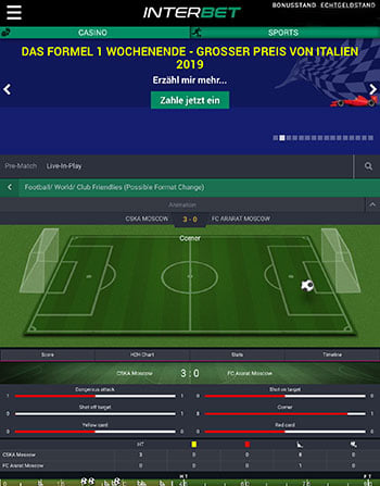 Interbet Sportwetten Erfahrungen – Mobile App