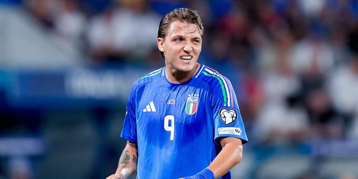 Stürmer Mateo Retegui von Italien