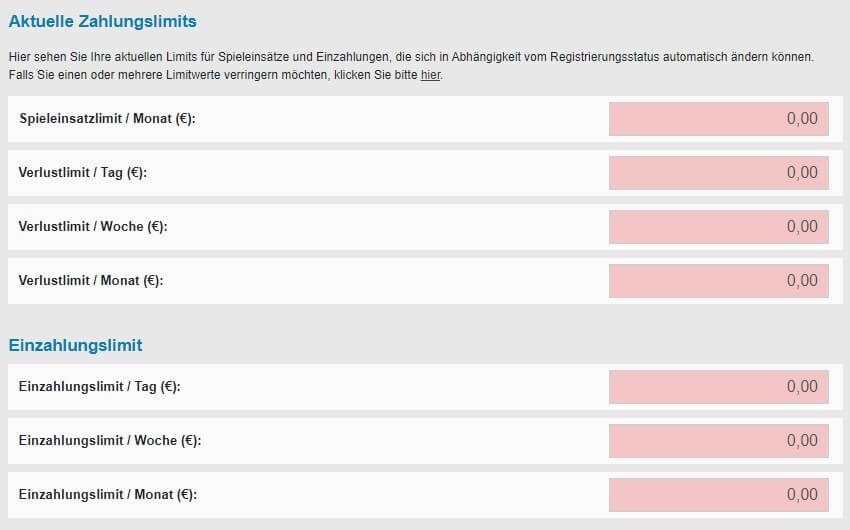 Spielerschutz von JAXX