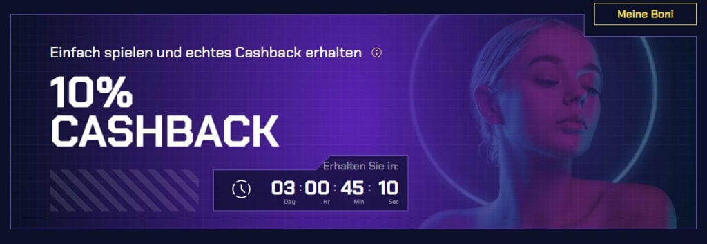 Cashback-Bonus von JustBit